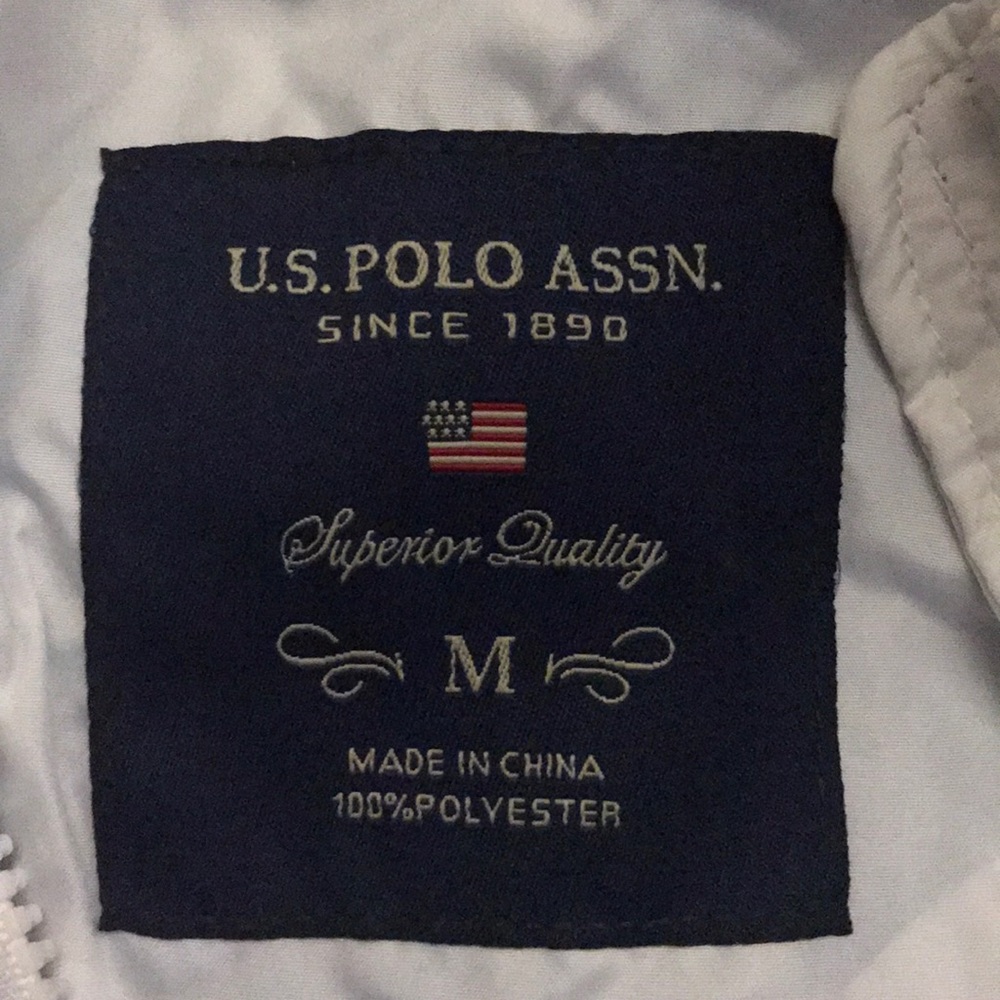 U.S. Polo Assn. White Vest NWT - Picture 3 of 5